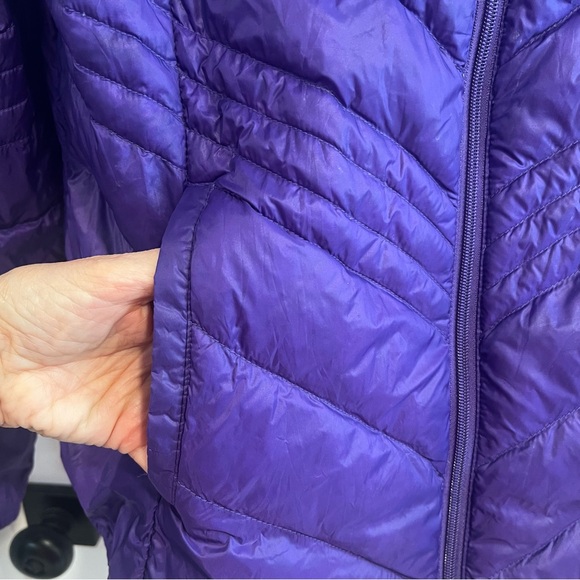 Xersion‎ Purple Premium Down Filled Quilted Packable Jacket. Size Large. - Picture 4 of 14